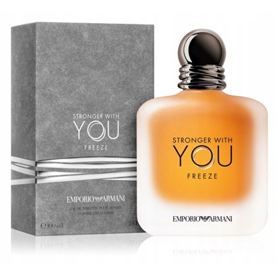 Мужская парфюмерия   Emporio Армани "Stronger With You Freeze" men 100 ml A-Plus