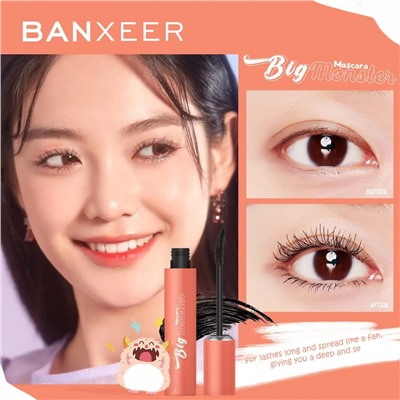 Тушь для ресниц водостойкая Banxeer Big-Eye Monster Thick Curling Black 7 g. (Арт: BM02)