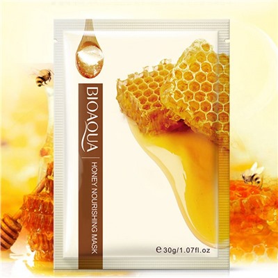 Тканевая маска для лица с экстрактом меда Bioaqua Honey Nourishing Mask арт. 2720