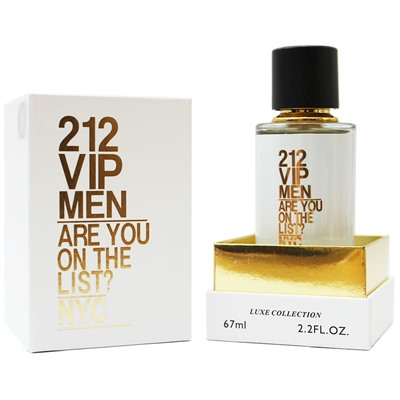 Мужская парфюмерия   Luxe collection Carolina Herrera "212 VIP Men" 67 ml