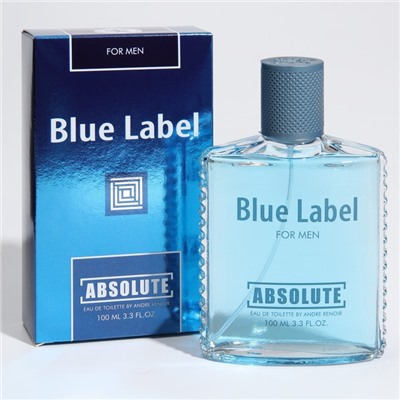 Туалетная вода мужская Absolute Blue Label, 100 мл