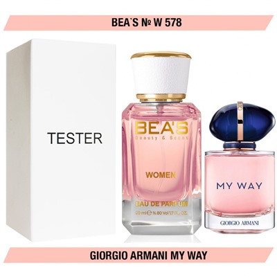 Тестер Beas Джорджо Армани My Way edp for women 50 ml арт. W 578 (без коробки)