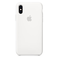 Силиконовый чехол для Айфон XS -Белый (White)