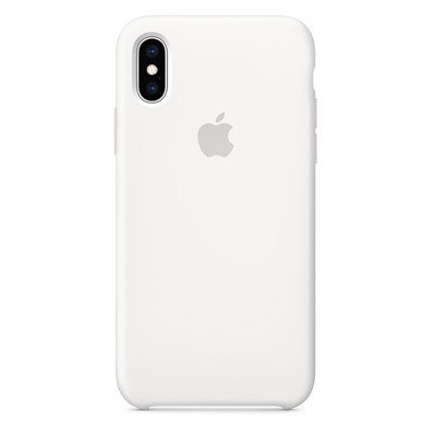 Силиконовый чехол для Айфон XS Max -Белый (White)