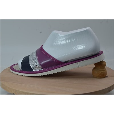 036-42  Обувь домашняя (Тапочки кожаные) размер 42