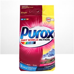 Стиральный порошок Purox Color, для стирки цветного белья, 10 кг