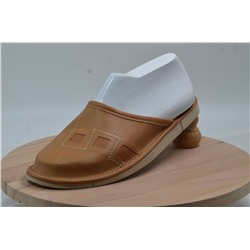 041-1-35  Обувь домашняя (Тапочки кожаные) размер 35