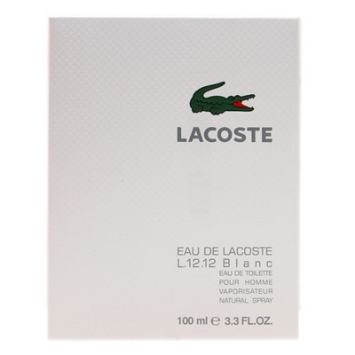 Мужская парфюмерия   Lacoste "Eau De Lacoste L.12.12 Blanc" edt for men 100 ml