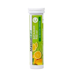 Напиток "Максивит" с витамином С со вкусом лимона, 10 таблеток по 3 г