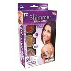 Блестящие татуировки Shimmer Glitter Tattoos Шиммер Глиттер Тату