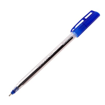 Ручка шариковая масляная Pensan Triangle, узел 1.0 мм, трёхгранная, чернила синие