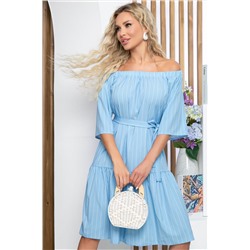 Платье "Надин" (голубое) П5260