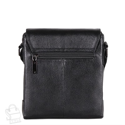 Сумка мужская кожаная 6033-3H black Heanbag