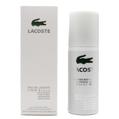 Дезодорант Lacoste L.12.12 Blanc for man 150 ml