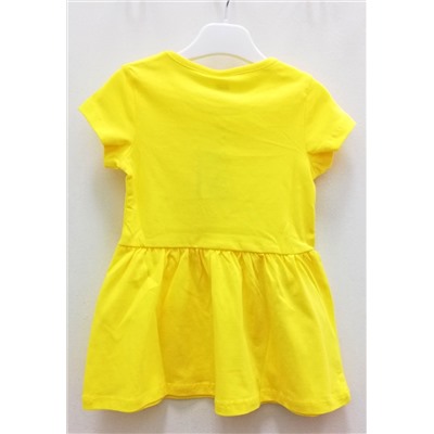 Платье для девочки Crockid К 5756 сочный лимон