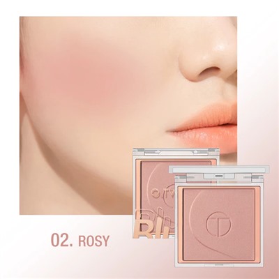 Палитра румян O.TWO.O арт. SC044 №02 "Rosy" 7.5 g.