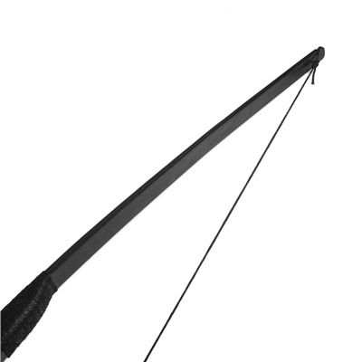Сувенирное деревянное оружие "Лук традиционный", 170 см, взрослый, черный, массив ясеня