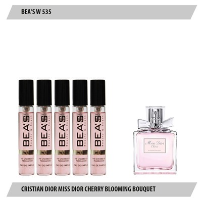 Парфюмерный набор Beas Cristian Dior Miss Dior Cherry Blooming Bouquet Women 5*5 ml W 535