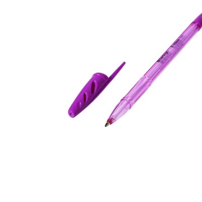 Ручка шариковая Berlingo Tribase Neon 0.7, синяя, корпус микс 265896