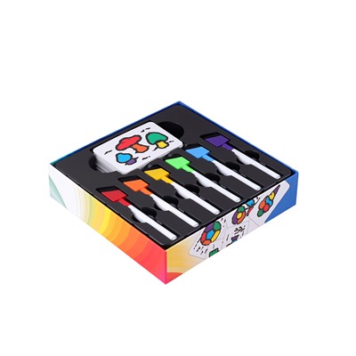 Настольная игра Скоростные цвета (квадратная коробка)