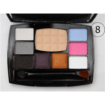 Тени с пудрой Chanel Travel Makeup Palette 33 гр.(матовые)