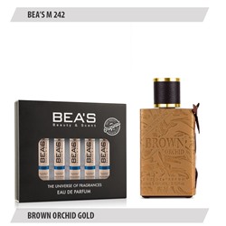 Парфюмерный набор Brown Orchid Gold men 5*5 ml M 242