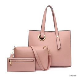 Набор сумок из 3 предметов, арт А30 цвет: розовый