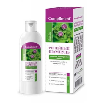 Шампунь Compliment Репейник против выпадения волос 200 ml