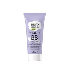 BB-matt крем для лица Belita Young Skin, «Эксперт матовости кожи», 30 мл