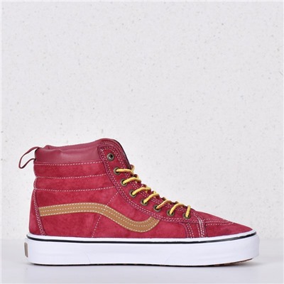 Кеды Vans Red c мехом арт w110-7