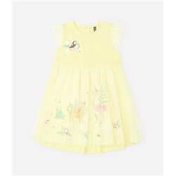 Платье для девочки Crockid КР 5682 бледно-желтый к287