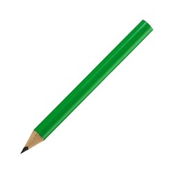 Карандаш простой, чернографитный HB, корпус зеленый МИНИ