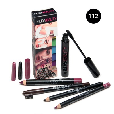 Косметический набор Huda Beauty 5в1 №112