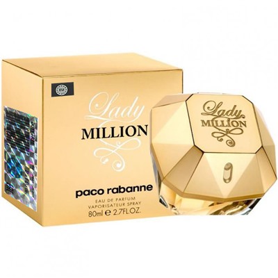 Женские духи   Paco Rabanne "Lady Million" 80 ml ОАЭ