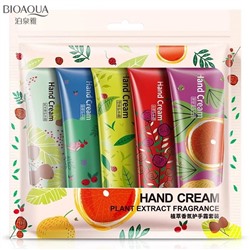Набор парфюмированных кремов для рук Hand Cream Plant Extract Bioaqua
