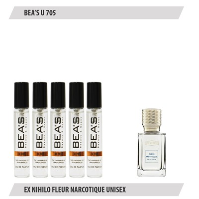 Парфюмерный набор Beas Ex Nihilo Fleur Narcotique Unisex 5*5 ml U 705