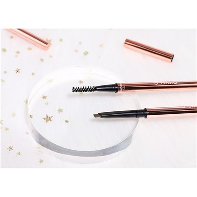 Карандаш для бровей O.TWO.O Fine Triangle eyebrow pencil (арт. 1007) #02 Auburn 0.2 g.