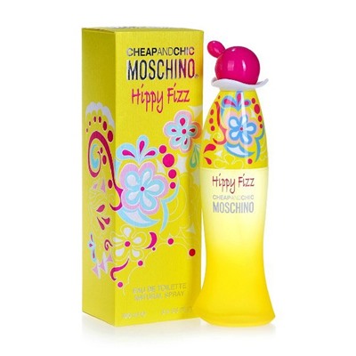 Женские духи   Moschino Cheap And Chic Hippy Fizz pour femme eau de toilette 100 ml