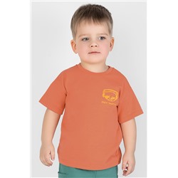 Детская хлопковая футболка оверсайз из супрема Bossa Nova