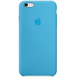 Силиконовый чехол для Айфон 6/6s -Голубой (Blue)