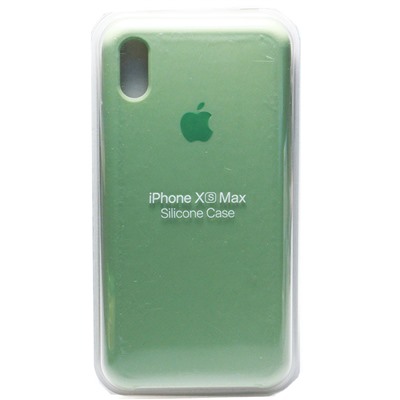 Силиконовый чехол для Айфон XS Max - (Мятный)