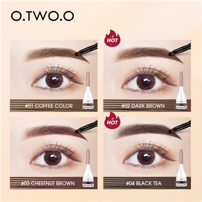 O.TWO.O Гель для бровей арт. SC029 Dark Brown #02 5 g