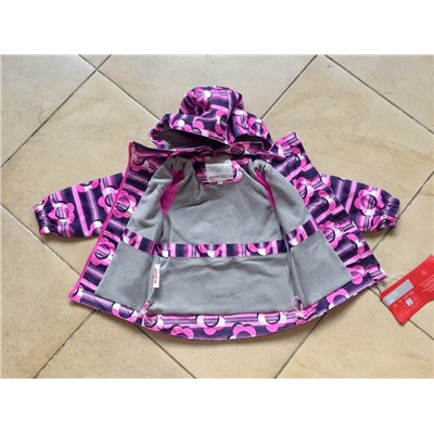 Демисезонная мембранная куртка цвет Tender Pink Candies р. 92+