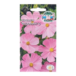 Семена цветов Космея "Фламинго", Евро, 0,5 г