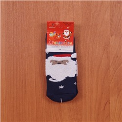 Носки теплые С Рождеством (размер 15-17) арт b225-2