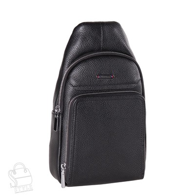 Рюкзак мужской кожаный 337H black Heanbag