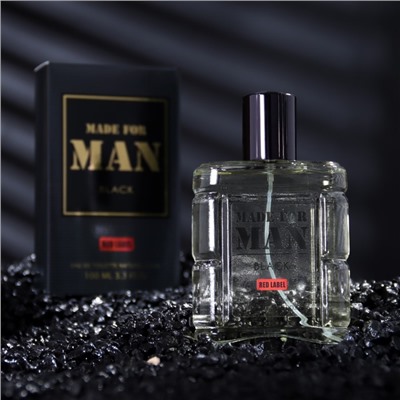 Туалетная вода  мужская Made For Man Black, 100 мл