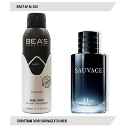 Дезодорант Beas Christian Dior Sauvage For Men 200 ml арт. M 202