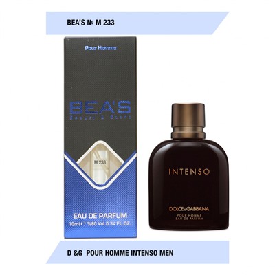 Компактный парфюм Beas Дольче Габбана Intenso for men 10 ml арт. M 233