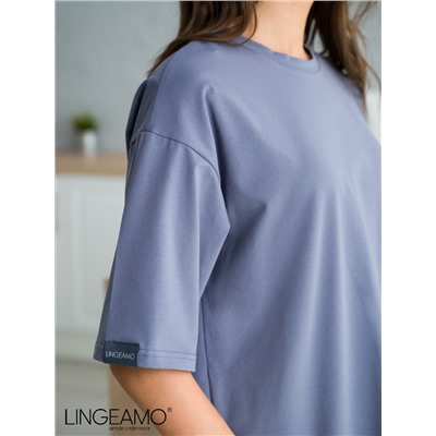 Трикотажная женская футболка оверсайз Lingeamo ВФ-14 (84)